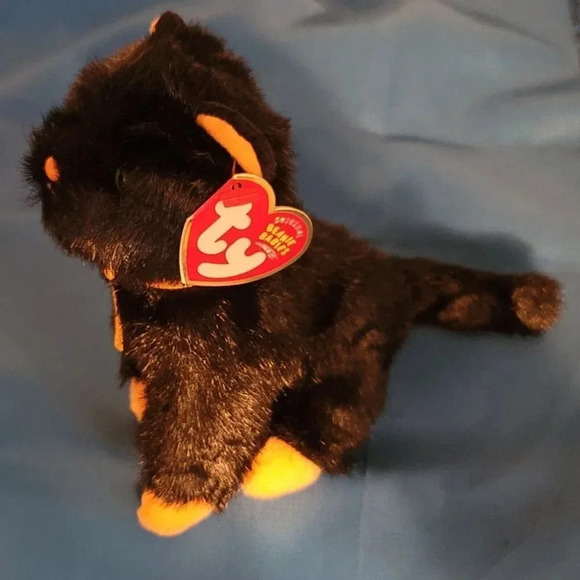 TY JINXY the BLACK CAT BEANIE BABY - MINT with MINT TAG - TY EXCLUSIVE - Picture 9 of 13